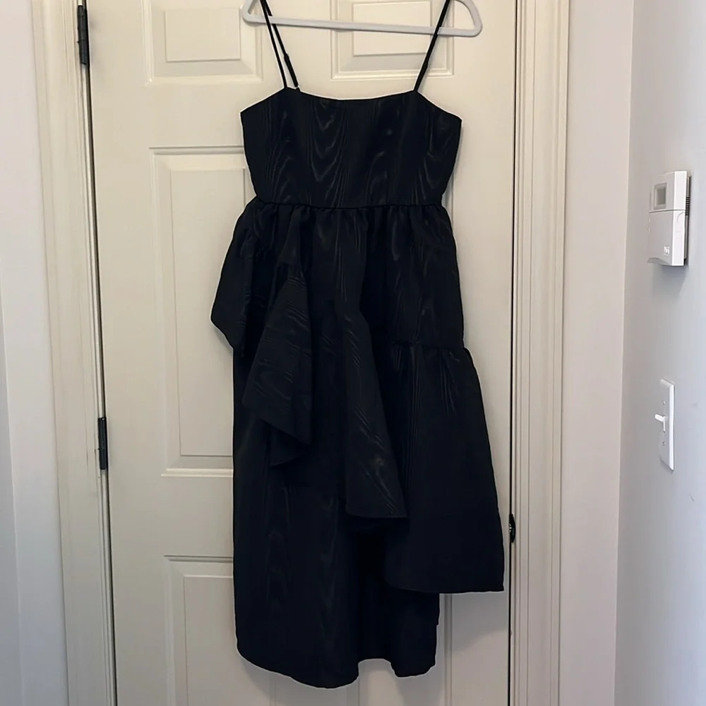kate spade x Target Black Tiered Ruffle Midi Tank Dress/NWT/S - Picture 8 of 16